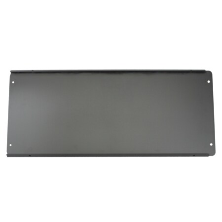 Lockeyusa 12" Panic/Exit Device Shield Extension Plate, EXT12, Silver EXT12S